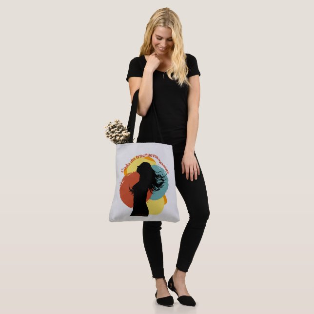 Tote Bag Un Espagnol Très Positif Qui Dit (Sur le modèle)