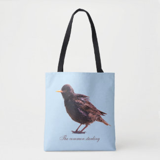 Tote Bag Un étourneau 