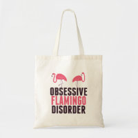Un Flamant rose Obsessionnel mignon