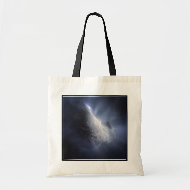 Tote Bag Un Gros Plan Illustratif Du Temple De La Comète. (Devant)