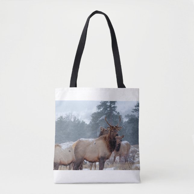 TOTE BAG UN GROUPE DE DEERS (Devant)
