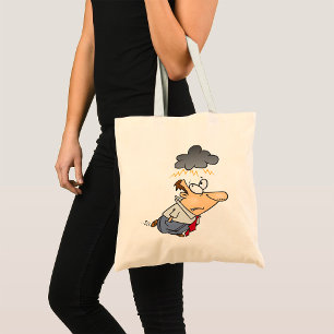 Tote Bag Un Homme Sous Un Nuage