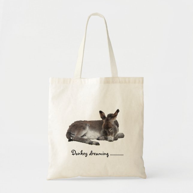 Tote Bag Un joli rêve d'âne (Devant)