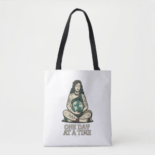 Tote Bag Un Jour À La Fois (Gaia) -