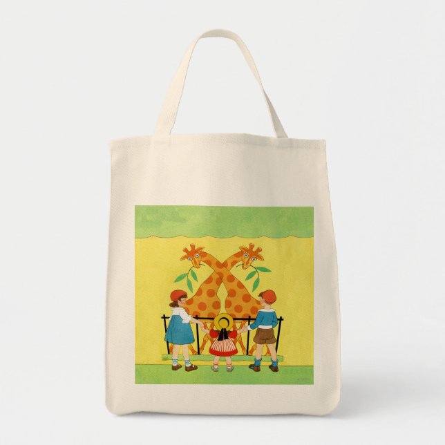 Tote Bag Un jour au zoo (Devant)