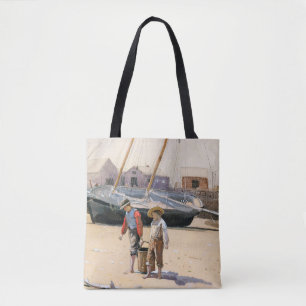 Tote Bag Un panier de palourdes Winslow Homer