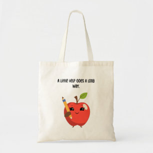 Tote Bag Un petit coup de main fait beaucoup pour l'éducate
