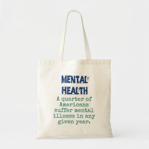 Tote Bag Un Quart D'Américains Souffrent D'Une Maladie Ment