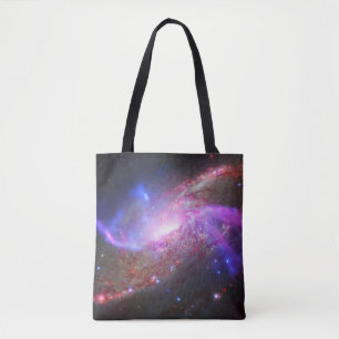 Tote Bag Un Spectacle De Lumière Galactique En Galaxie Spir