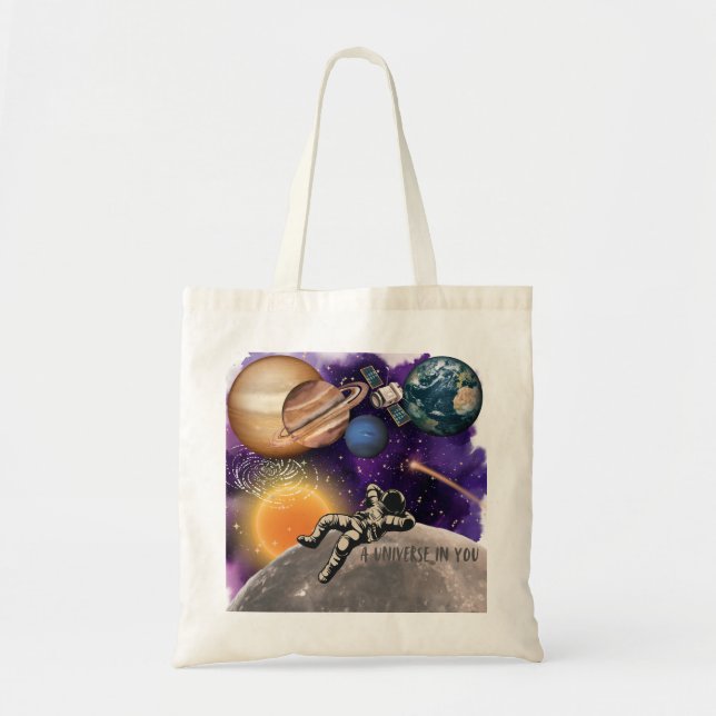 Tote Bag Un Univers En Vous (Devant)