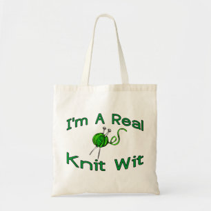 Tote Bag Un vrai esprit de Knit
