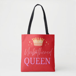 Tote Bag Unbothered Queen Tote Shopping Bag