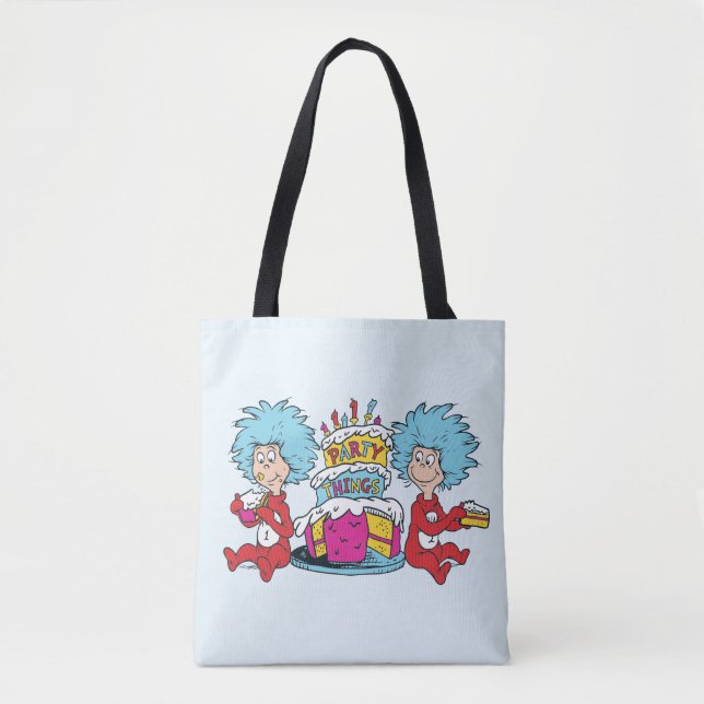 Tote Bag Une chose Deux choses du parti (Devant)