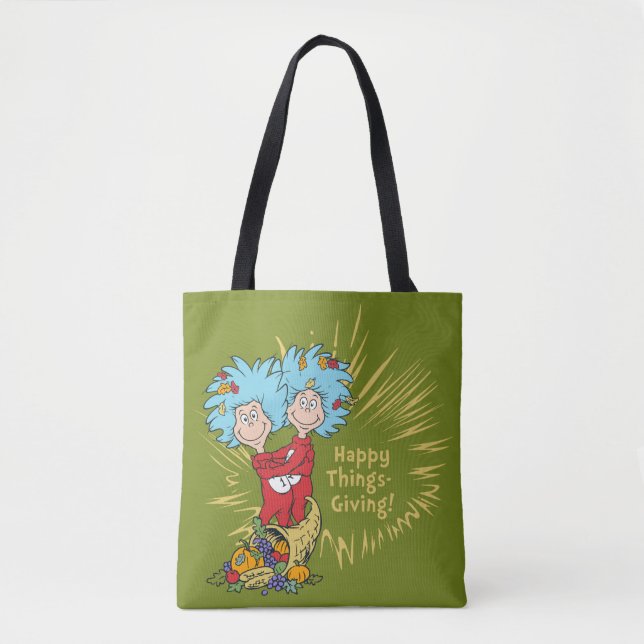 Tote Bag Une Chose Deux Joyeuses Choses Qui Donnent ! (Devant)