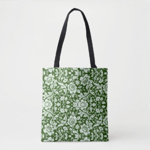 Tote Bag Une damassé florale antique