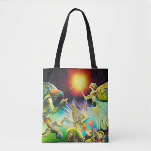 Tote Bag Une époque de peinture à l'huile repensée