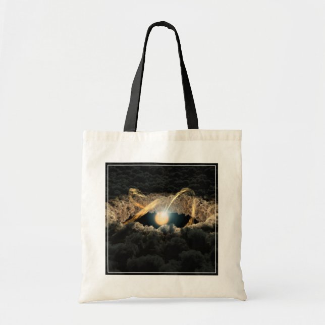 Tote Bag Une Étoile Entourée D'Un Disque Protoplanétaire (Devant)