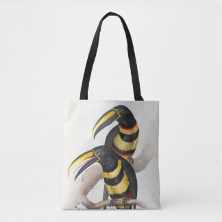 Tote Bag Une famille de toucans par John Gould