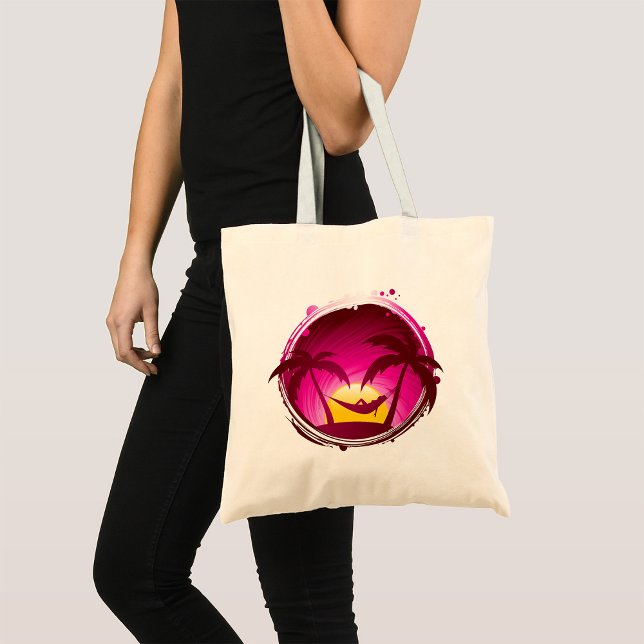 Tote Bag Une Femme Dans Un Hamac (Créateur téléchargé)