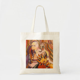 Tote Bag Une femme heureuse avec son ongle de pied