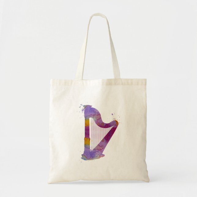 Tote Bag Une harpe (Devant)