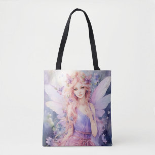 Tote Bag Une jolie fée de printemps