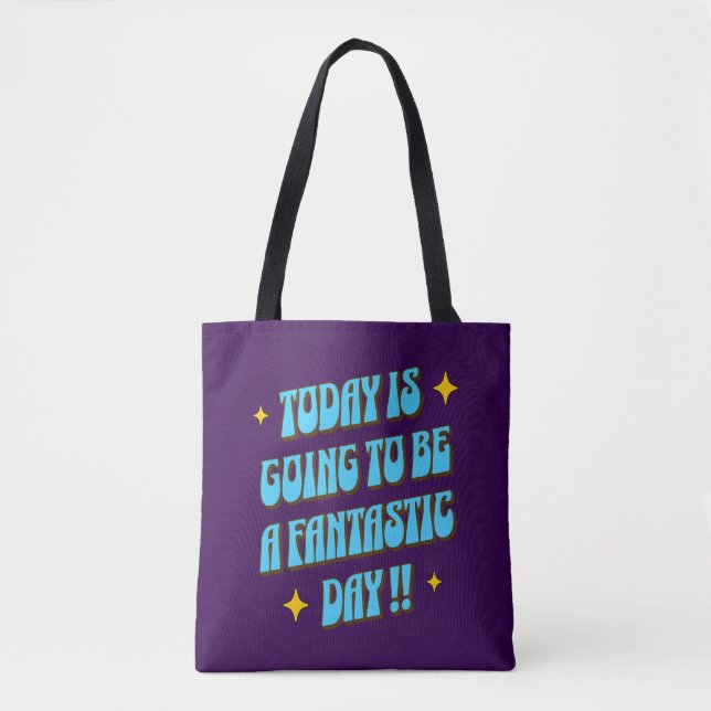 Tote Bag Une journée fantastique (Devant)