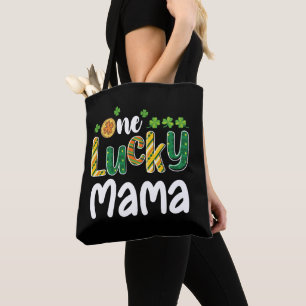 Tote Bag Une Maman Chanceuse Ensemble de Famille Saint-Patr