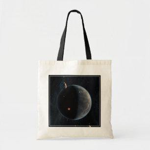 Tote Bag Une Planète Comme La Terre Riche En Carbone Et Sèc