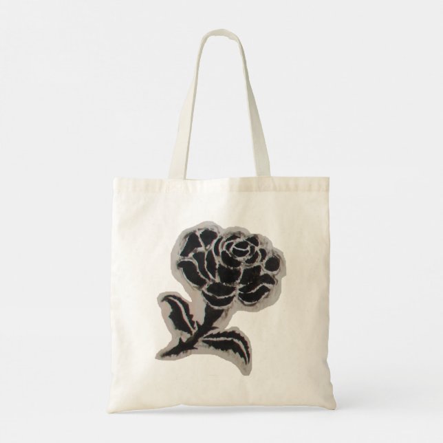 Tote Bag Une rose (Dos)