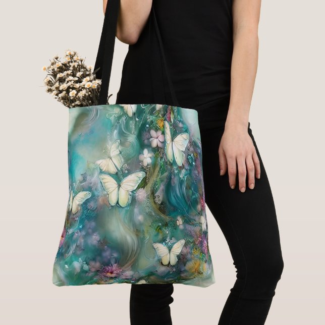 Tote Bag Une série mystique de papillons 3 (De près)