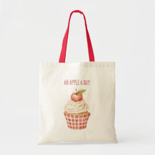 Tote Bag Une tarte aux cupcakes de la pomme quotidienne