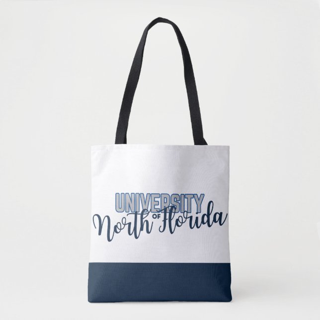 Tote Bag UNF - University of North Florida Script Fourre-to (Devant)