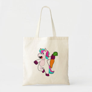 Tote Bag Unicorne avec carotte