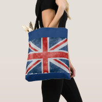 Union Jack déchiré en lambeaux Fourre-tout
