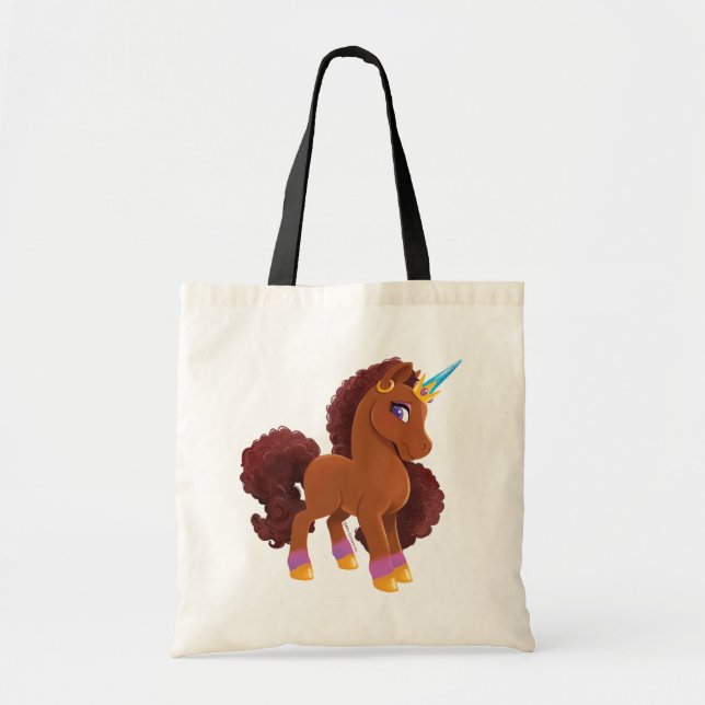 Tote Bag Unique la licorne debout Fière (Devant)