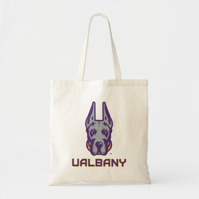 Tote Bag Université d'Albany Great Danes (Devant)