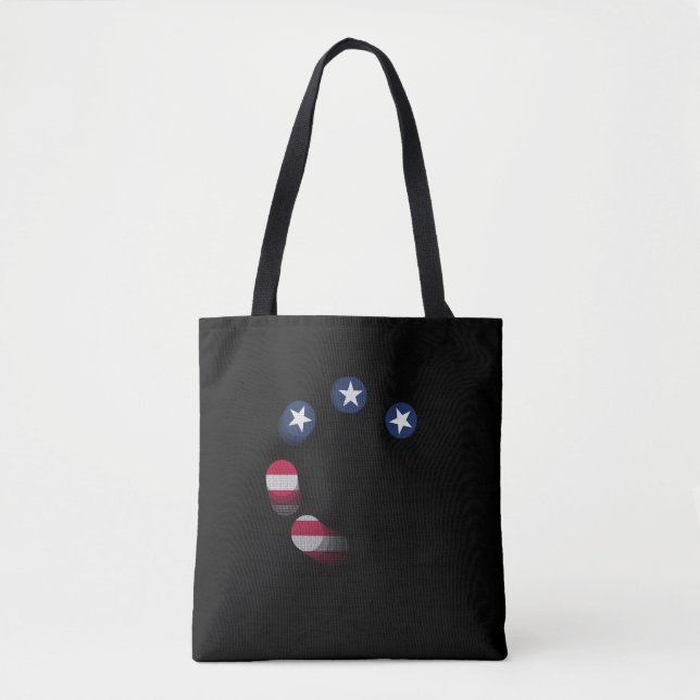 Tote Bag USA contre CHINE / USA (Devant)