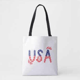 Tote Bag USA Patriotique