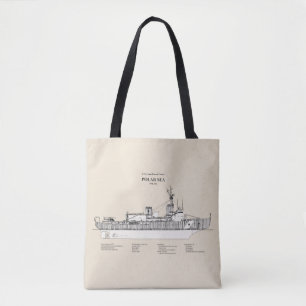 Tote Bag USCG Cutter Polar Sea wagb-11 - SBD