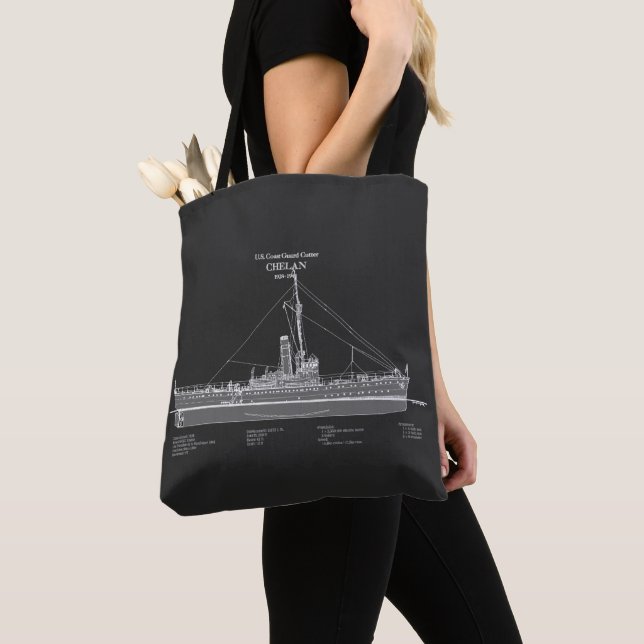 Tote Bag USCGC Chelan - ABD (De près)