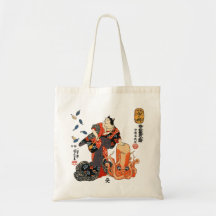 Utagawa Kuniyoshi, chat imitant une scène de