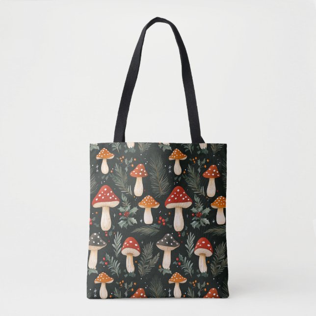 Tote Bag Vacances boisées enchantées (Devant)