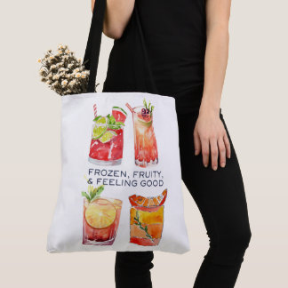 Tote Bag vacances, boissons et plus