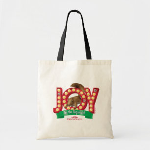 Tote Bag Vacances de Noël Joie à l'écureuil