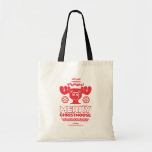 Tote Bag Vacances de Noël Joyeux Christmoose