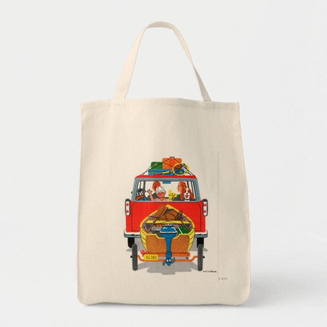 Tote Bag Vacances d'été (Devant)