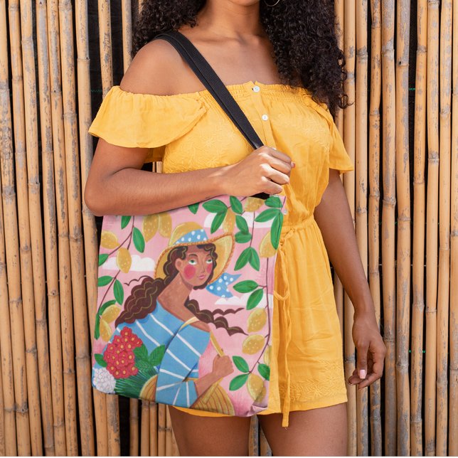 Tote Bag Vacances d'été pour femme italienne (Créateur téléchargé)