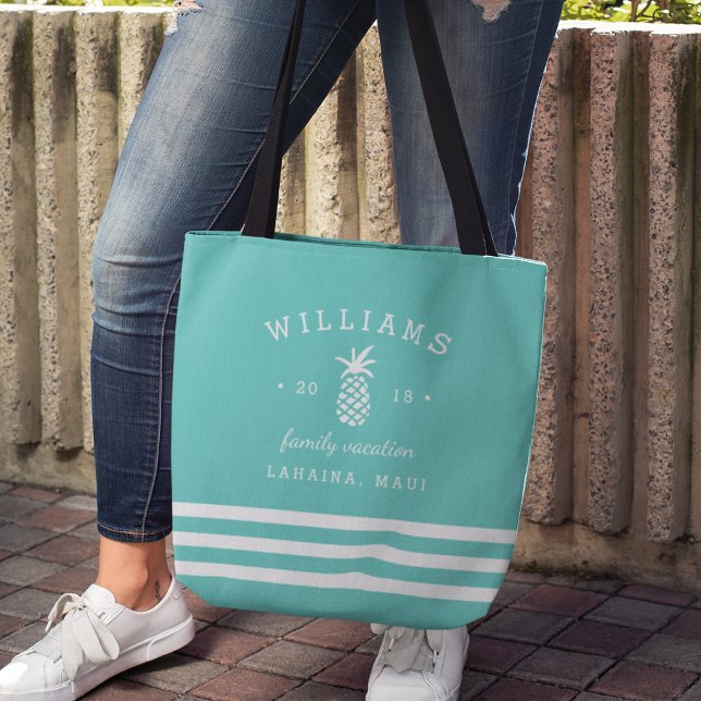 Tote Bag Vacances familiales personnalisées (Créateur téléchargé)