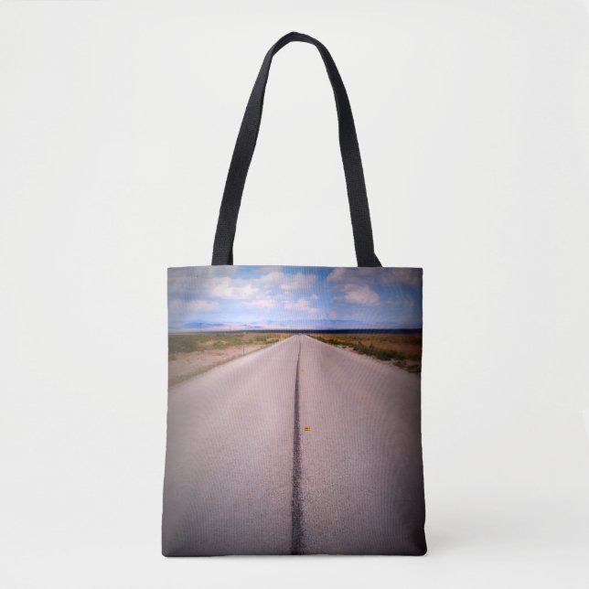 Tote Bag Vacances sur route (Devant)